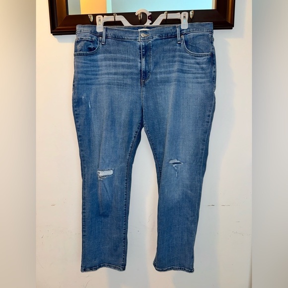 Levi's Denim - Levis Womens Size 22W Premium 724 High Rise Straight Jeans